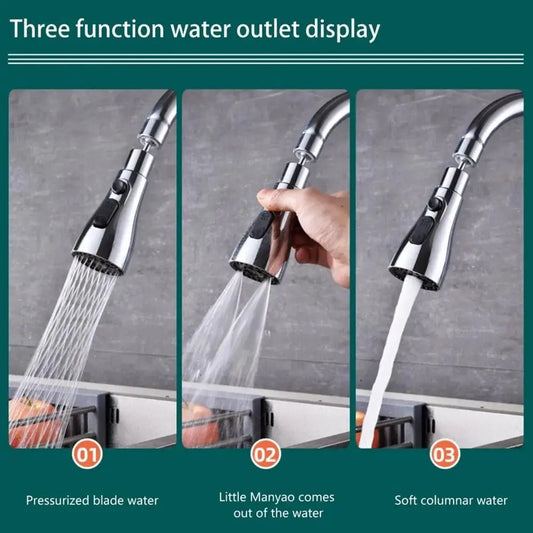 3 Modes Kitchen Sink Faucet - E