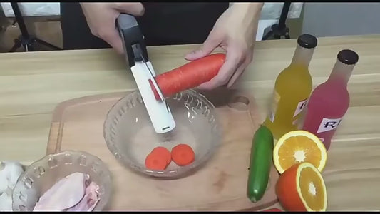 Clever Cutter - 2 in 1 Kitchen Knife / Cleaver Cutters